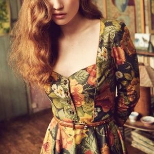 Lena Hoschek Teatime Autumn Rose Dress